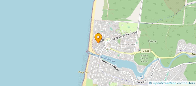 localisation de l'entreprise MADAME JACQUELINE DUPUIT  MIMIZAN