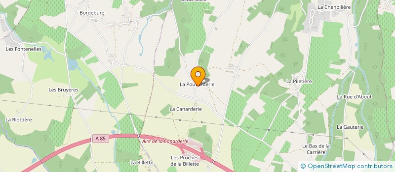 localisation de l'entreprise MADAME JACQUELINE DUPUY  SAINT-GEORGES-SUR-CHER