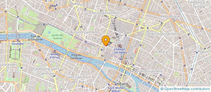 localisation de l'entreprise MADAME JACQUELINE DUPUY à PARIS
