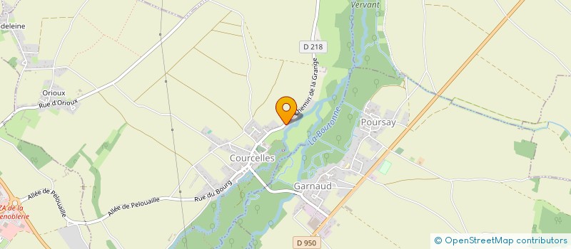 localisation de l'entreprise MADAME JACQUELINE ELIE à COURCELLES