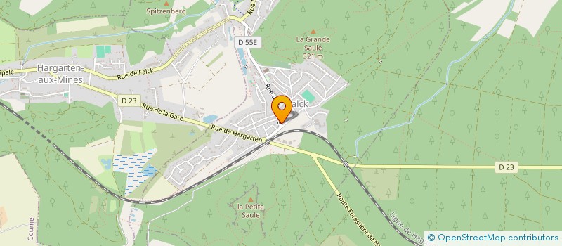 localisation de l'entreprise MADAME JACQUELINE ENGEL  FALCK