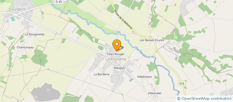 localisation de l'entreprise MADAME JACQUELINE ENTRENA à LA ROCHETTE