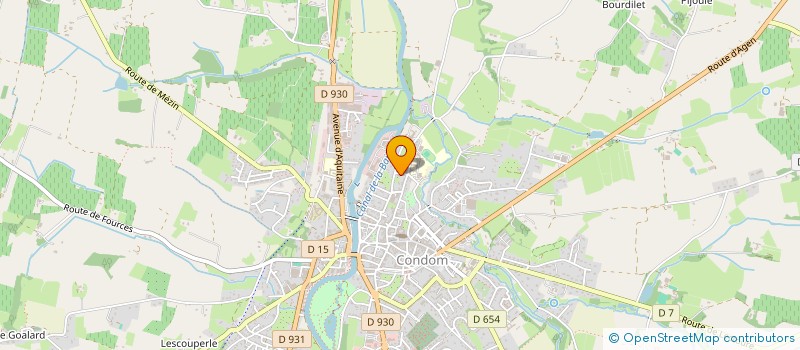 localisation de l'entreprise MADAME JACQUELINE ESCOLAN à CASTELNAU SUR L'AUVIGNON