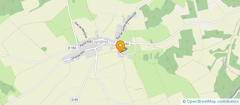 localisation de l'entreprise MADAME JACQUELINE ESPINOSA  LIGNIERES