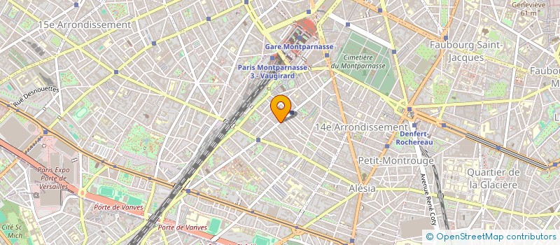 localisation de l'entreprise MADAME JACQUELINE FADHUILI  PARIS