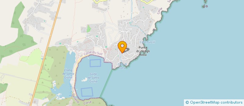 localisation de l'entreprise MADAME JACQUELINE FARGUES  PORTO-VECCHIO