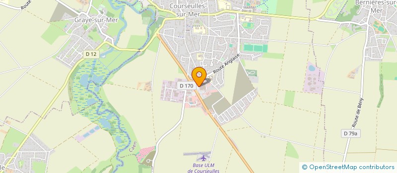 localisation de l'entreprise MADAME JACQUELINE FAUCHILLE  GRAYE-SUR-MER