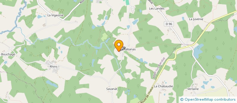 localisation de l'entreprise MADAME JACQUELINE FAUVET à NONTRON