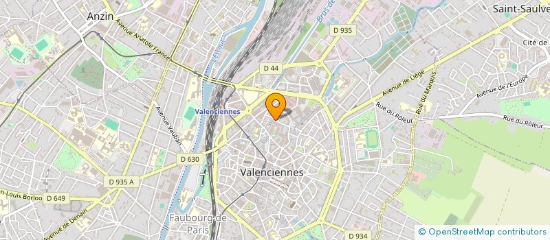 localisation de l'entreprise MADAME JACQUELINE FENZY  VALENCIENNES