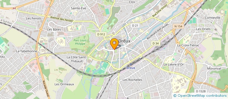 localisation de l'entreprise MADAME JACQUELINE FERHAT à DREUX