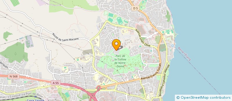 localisation de l'entreprise MADAME JACQUELINE FERNANDEZ à MARTIGUES
