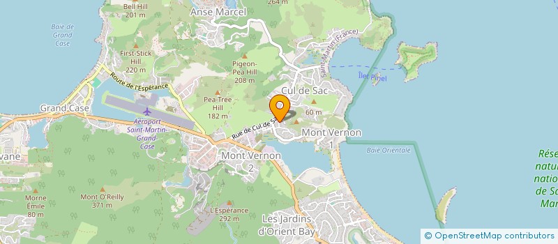 localisation de l'entreprise MADAME JACQUELINE FISCHER  SAINT MARTIN