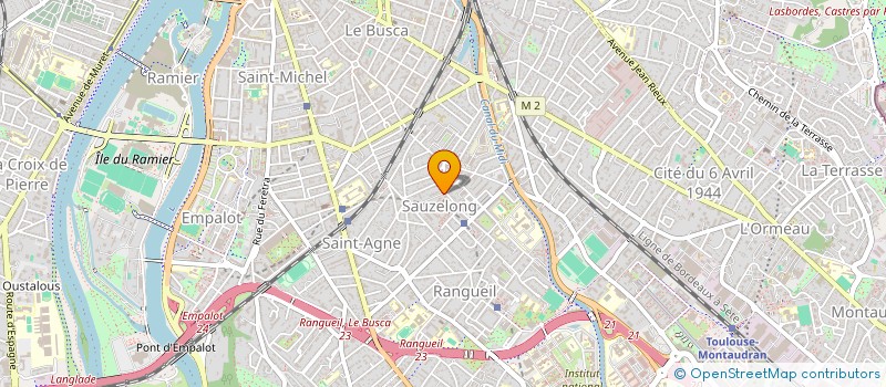 localisation de l'entreprise MADAME JACQUELINE FLUMIAN à TOULOUSE