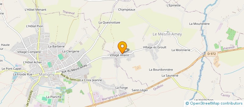localisation de l'entreprise MADAME JACQUELINE FOLLIOT à LE MESNIL-EURY