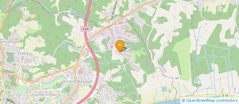 localisation de l'entreprise MADAME JACQUELINE FORESTIER à BAYONNE