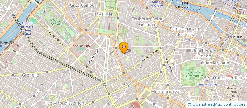 localisation de l'entreprise MADAME JACQUELINE FOURASTIE  PARIS