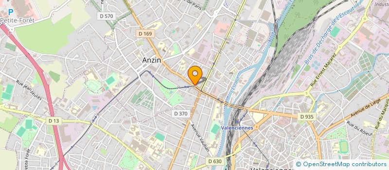 localisation de l'entreprise MADAME JACQUELINE FRESNEL  ANZIN