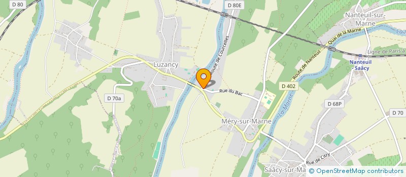 localisation de l'entreprise MADAME JACQUELINE GACQUERRE  MERY-SUR-MARNE