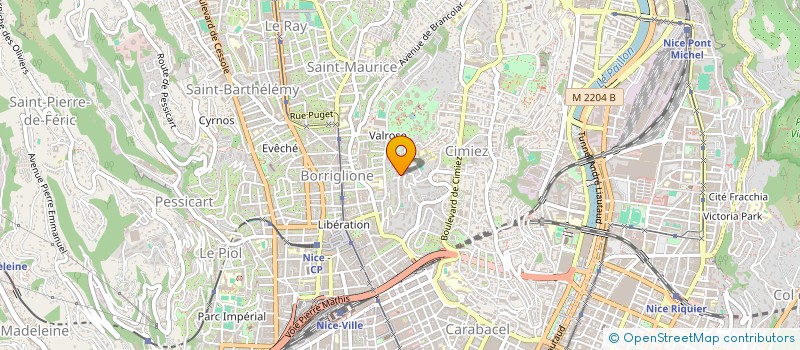 localisation de l'entreprise MADAME JACQUELINE GAINON  NICE