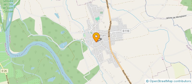 localisation de l'entreprise MADAME JACQUELINE GALES  FINHAN