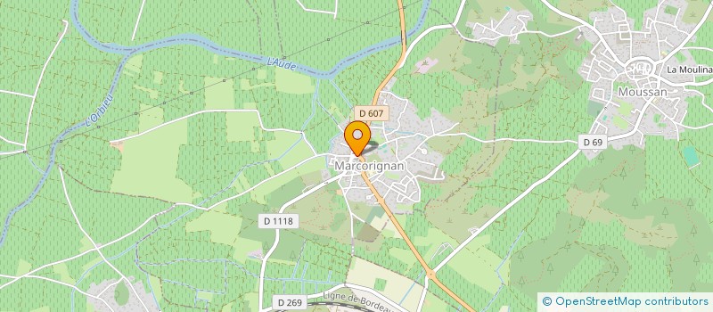 localisation de l'entreprise MADAME JACQUELINE GARCIA  GINESTAS