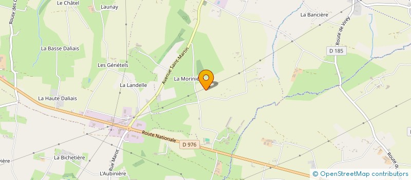 localisation de l'entreprise MADAME JACQUELINE GARNIER à ISIGNY-LE-BUAT