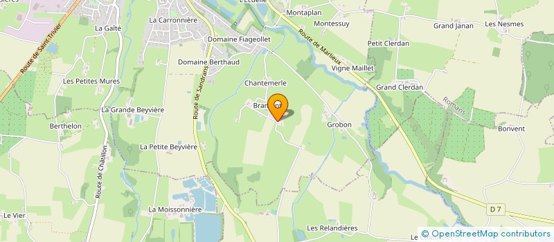 localisation de l'entreprise MADAME JACQUELINE GENEST à CHATILLON-SUR-CHALARONNE