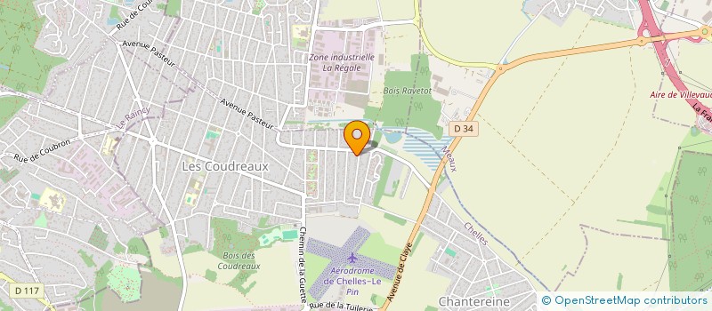 localisation de l'entreprise MADAME JACQUELINE GEORGES  CHELLES