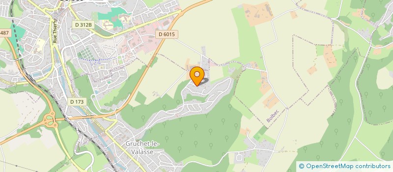 localisation de l'entreprise MADAME JACQUELINE GILLERON à GRUCHET-LE-VALASSE