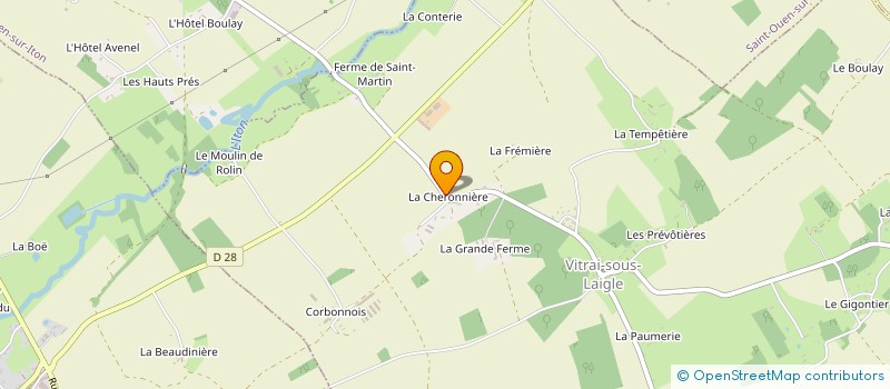 localisation de l'entreprise MADAME JACQUELINE GIRARD à VITRAI-SOUS-L AIGLE