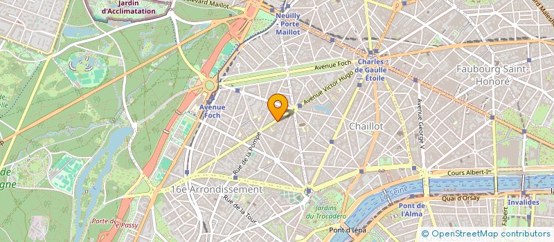 localisation de l'entreprise MADAME JACQUELINE GIROD  PARIS