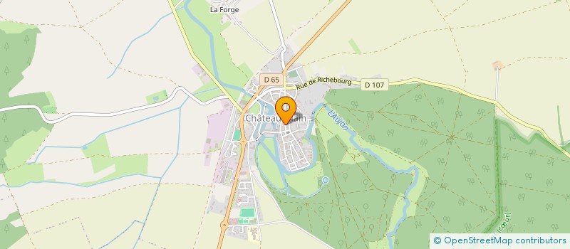 localisation de l'entreprise MADAME JACQUELINE GODARD à CHATEAUVILLAIN