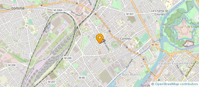 localisation de l'entreprise MADAME JACQUELINE GOETGHEBEUR à LILLE
