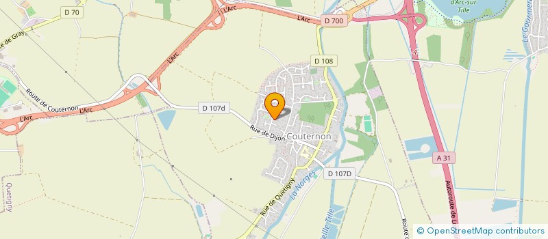 localisation de l'entreprise MADAME JACQUELINE GOMIOT  COUTERNON