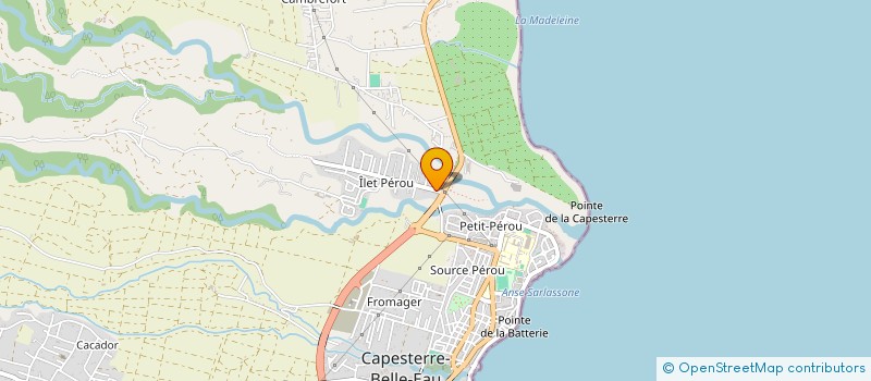 localisation de l'entreprise MADAME JACQUELINE GONZALEZ  LE GOSIER