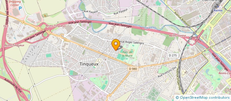 localisation de l'entreprise MADAME JACQUELINE GRAND  TINQUEUX