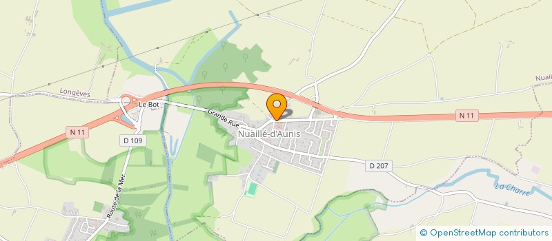 localisation de l'entreprise MADAME JACQUELINE GRELARD  NUAILLE-D'AUNIS