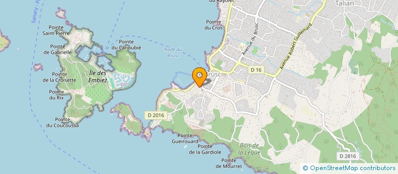 localisation de l'entreprise MADAME JACQUELINE GROS à SIX-FOURS-LES-PLAGES