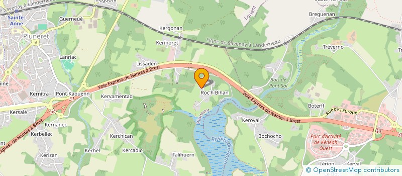 localisation de l'entreprise MADAME JACQUELINE GUILLAS  PLUNERET