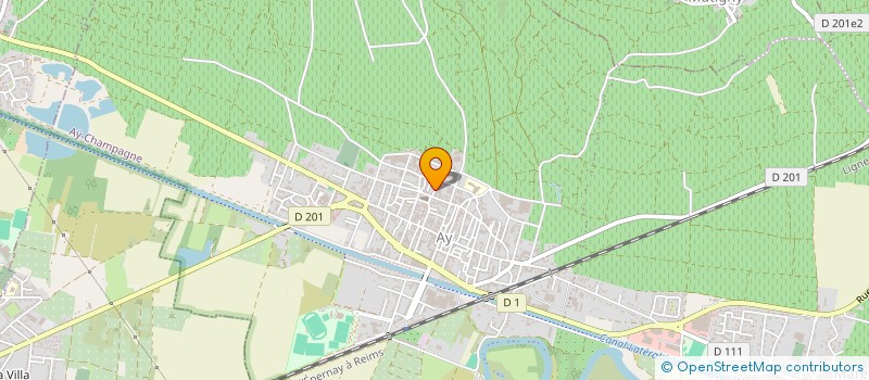 localisation de l'entreprise MADAME JACQUELINE GUIMONNEAU  AY-CHAMPAGNE