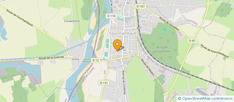 localisation de l'entreprise MADAME JACQUELINE HABERT à FOURCHAMBAULT