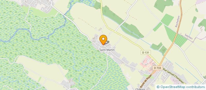 localisation de l'entreprise MADAME JACQUELINE HANON  NIEULLE-SUR-SEUDRE