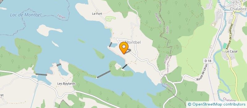 localisation de l'entreprise MADAME JACQUELINE HAUQUIER à MONTBEL
