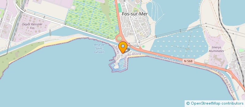 localisation de l'entreprise MADAME JACQUELINE HEITLER  FOS-SUR-MER