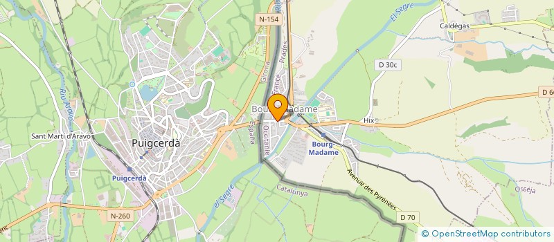 localisation de l'entreprise MADAME JACQUELINE HEITZ  BOURG-MADAME