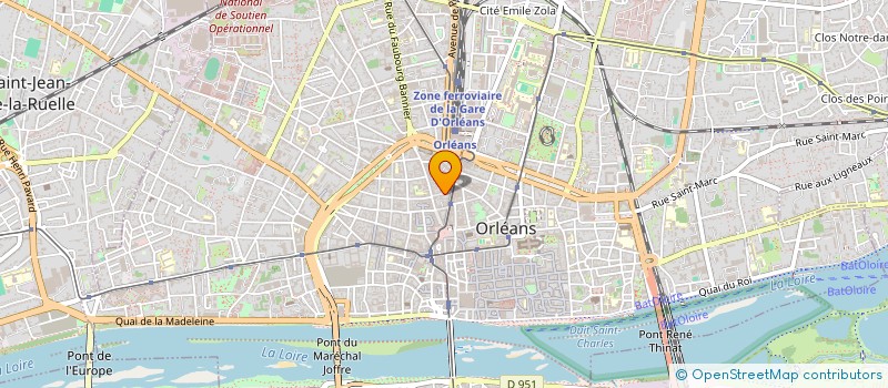 localisation de l'entreprise MADAME JACQUELINE HINI à ORLEANS