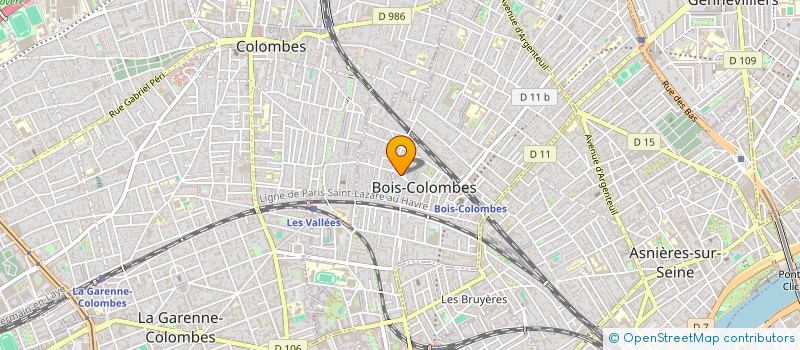 localisation de l'entreprise MADAME JACQUELINE HOTIER à BOIS-COLOMBES
