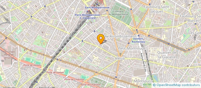 localisation de l'entreprise MADAME JACQUELINE HOUSSEAUX  PARIS