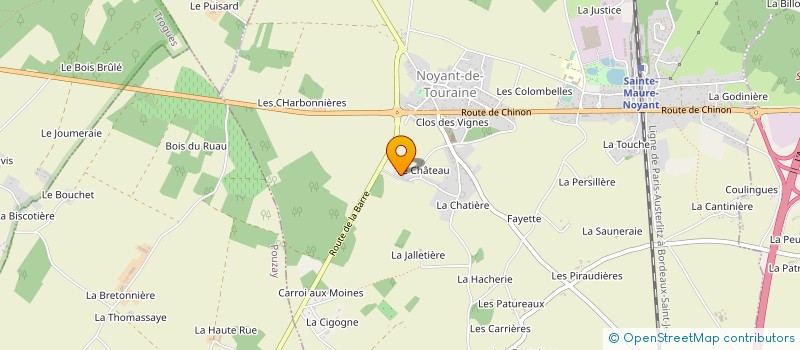 localisation de l'entreprise MADAME JACQUELINE HUREAU à PORTS-SUR-VIENNE