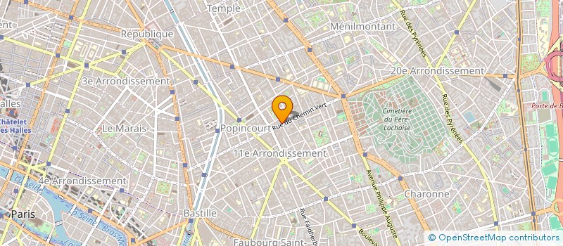 localisation de l'entreprise MADAME JACQUELINE JOLU à PARIS